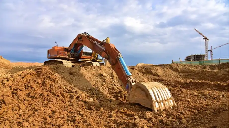Foundation excavation
