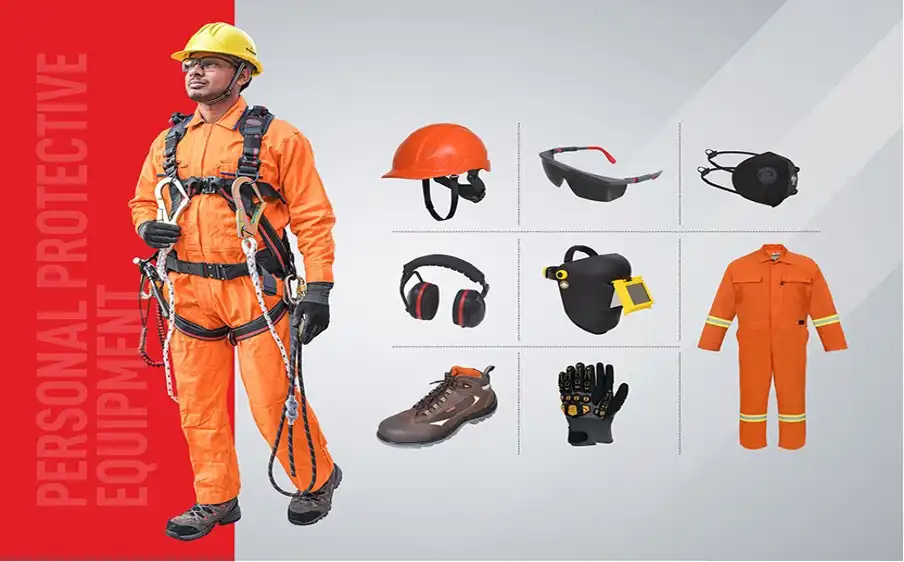 Workers with PPE 1